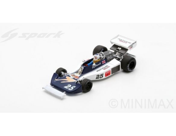 Spark Model S2469 HESKETH 308D G.EDWARDS 1976 N.25 15th GERMAN GP 1:43 Modellino