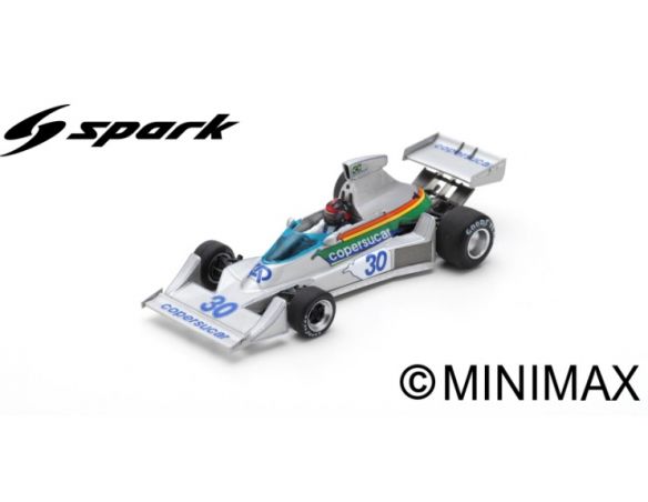 Spark Model S3937 COPERSUCAR FD04 E.FITTIPALDI 1976 N.30 13th BRAZIL GP 1:43 Modellino