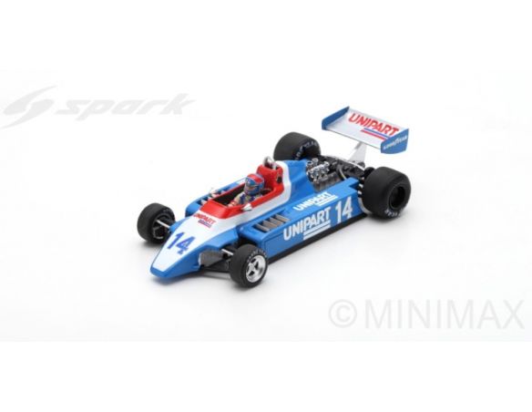 Spark Model S5306 ENSIGN N180 JAN LAMMERS 1980 N.14 14th GERMAN GP 1:43 Modellino