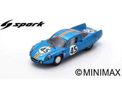 Spark Model S5492 ALPINE A210 N.45 LM 1966 G.VERRIER-R.BOUHARDE 1:43 Modellino