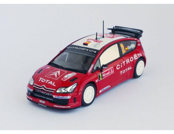 Trofeu TFDSN03 CITROEN C4 WRC N.2 3rd RALLY OF PORTUGAL 2007 SORDO/MARTI 1:43 Modellino