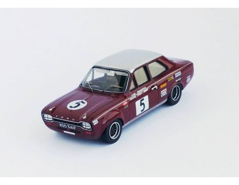 Trofeu TFRRBE08 FORD ESCORT MK1 1300 GT N.5 TROPHY DE L'AVENIR ZOLDER 1968 FONTAINE 1:43 Modellino