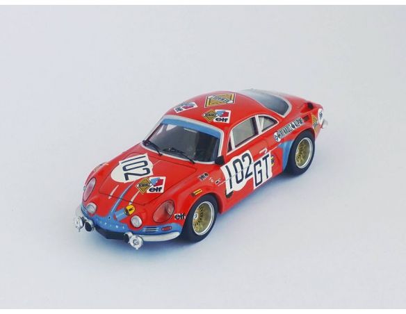 Trofeu TFRRDE15 ALPINE A110 N.102 1000 KM NURBURGRING 1971 LUBBERING-KLAUKE 1:43 Modellino