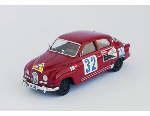Trofeu TFRRFI02 SAAB 96 N.32 1st 1000 LAKES RALLY 1963 LAMPINEN-JIRKY 1:43 Modellino