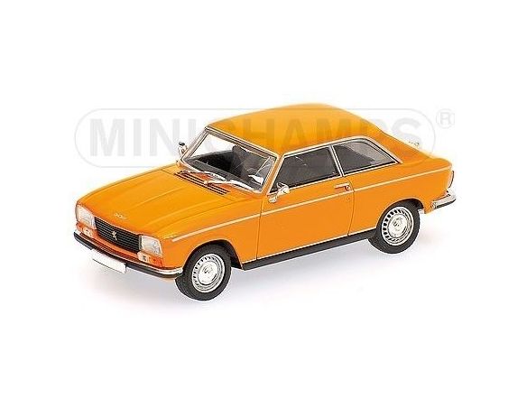 Minichamps PM400112721 PEUGEOT 304 COUPE' 1972 ORANGE 1:43 Modellino