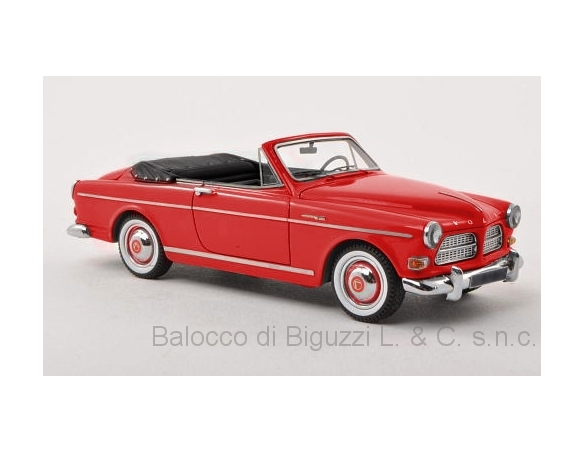 Neo Scale Models NEO45214 VOLVO AMAZON COUNE CONVERTIBLE 1963 RED 1:43 Modellino