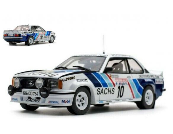 SunStar SS5372 OPEL ASCONA 400 N.10 RALLY HUNSRUCK 1980 R.HAINBACK-W.HOHENADEL 1:18 Modellino