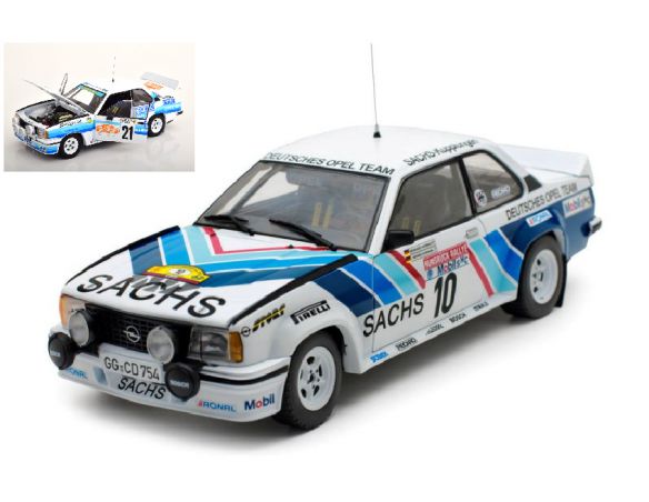 SunStar SS5374 OPEL ASCONA 400 N.21 RALLY SANREMO 1982 D.CERRATO-G.CERRI 1:18 Modellino
