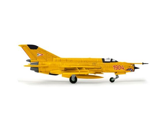 Herpa 553889 Hungarian Air Force Sky Hussars Aerobatic Mikoyan MiG-21bis 1:200