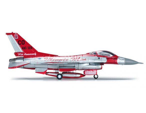 Herpa 554725 USAF Lockheed F-16C Fighting Falcon Colorado ANG Minute Men 1:200