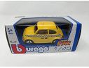 Bburago BU00708 Fiat 500 Taxi giallo Street Fire 1:43 Modellino