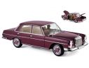 Norev NV183431 MERCEDES 280 SE 1968 DARK RED 1:18 Modellino