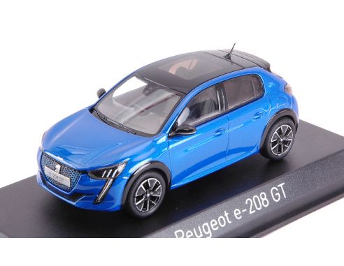Norev NV472831 PEUGEOT e-208 GT 2019 BLUE 1:43 Modellino