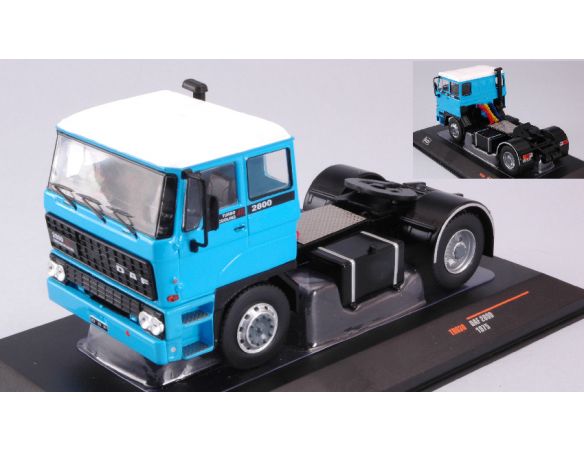Ixo model TR030 DAF 2800 1975 BLUE/WHITE 1:43 Modellino