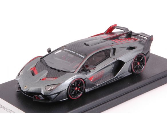 Looksmart LS495 LAMBORGHINI SC18 ALSTON MATT GREY 1:43 Modellino