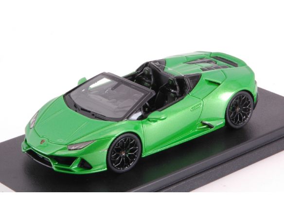 Looksmart LS502A LAMBORGHINI HURACAN EVO SPYDER SELVANS GREEN 1:43 Modellino