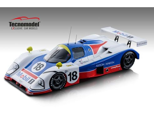 Tecnomodel TMD18137A ASTON MARTIN AMR1 N.18 11th LE MANS 1989 LOS-REDMAN-ROE 1:18 Modellino