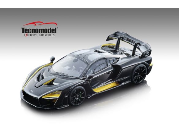 Tecnomodel TMD43EX09C MC LAREN SENNA 2018 CARBON FIBER LOOK LIM.PCS 49 1:43 Modellino