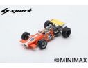 Spark Model S5265 BRABHAM BT24 SILVIO MOSER 1969 N.19 6th US GP 1:43 Modellino