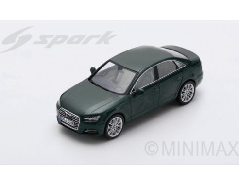 Spark Model S8153 AUDI A4 2016 GOTLAND GREEN 1:43 Modellino