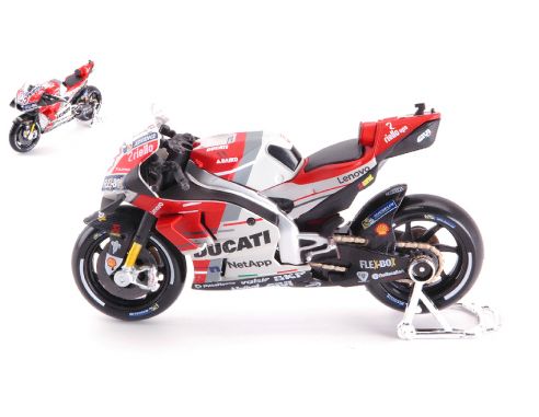Maisto MI31593D DUCATI DESMOSEDICI ANDREA DOVIZIOSO 2018 N.04 1:18 Modellino