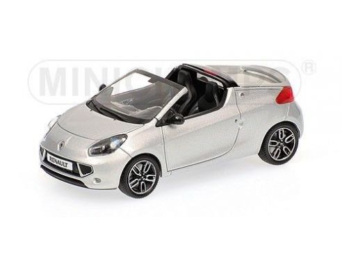 Minichamps PM400113930 RENAULT WIND 2010 SILVER 1:43 Modellino