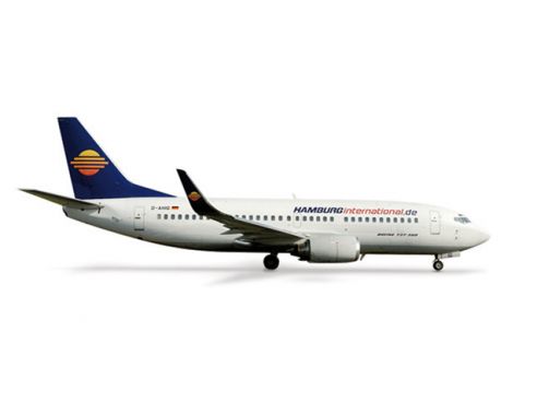 Herpa 515542 - Hamburg International Boeing 737-300SP 1:500 Aereo Modellino