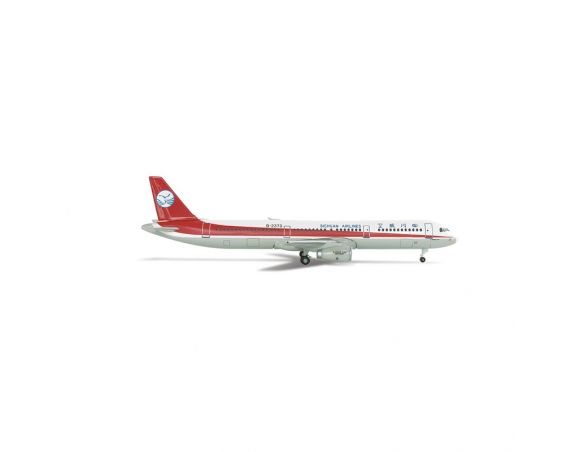Herpa 508872 Sichuan Airlines Airbus A321 with registration 1:500 Aereo Model