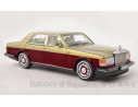 Neo Scale Models NEO44207 ROLLS ROYCE SILVER SPIRIT MET.BEIGE/MET.DARK RED 1987 1:43 Modellino