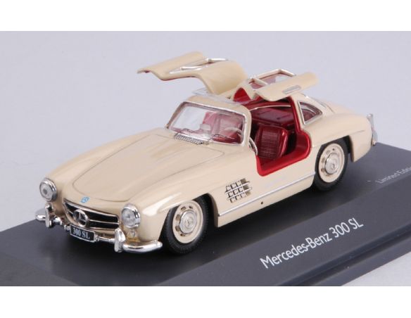 Schuco SH2603 MERCEDES 300 SL BEIGE 1:43 Modellino