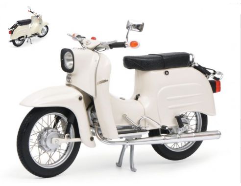 Schuco SH6639 SIMSON KR51/1 WHITE 1:10 Modellino