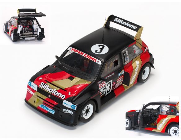 SunStar SS5540 MG METRO 6R4 N.3 RALLYCROSS 1986 WILL GOLLOP 1:18 Modellino