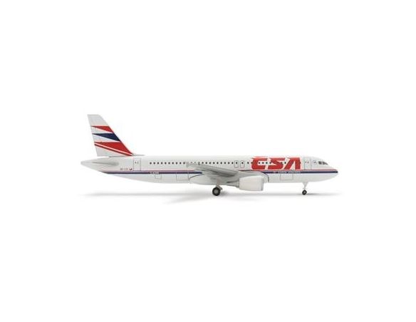 Herpa 507981 CSA Czech Airlines Airbus A320 OK-LEE 1:500 Aereo Modellino