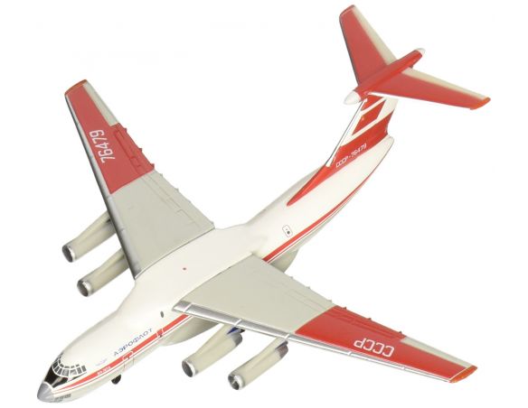 Herpa 517409 Aeroflot Ilyushin IL-76TD Antarctic Aviation Colors 1:500 Aereo