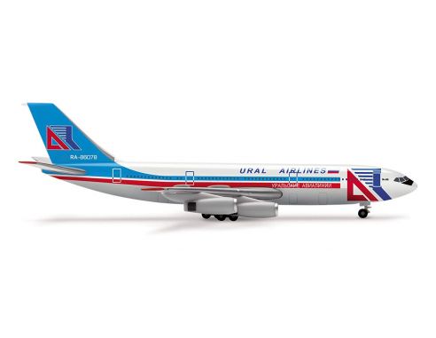 Herpa 515641 Ural Airlines Ilyushin IL-86 1:500 Aereo Modellino