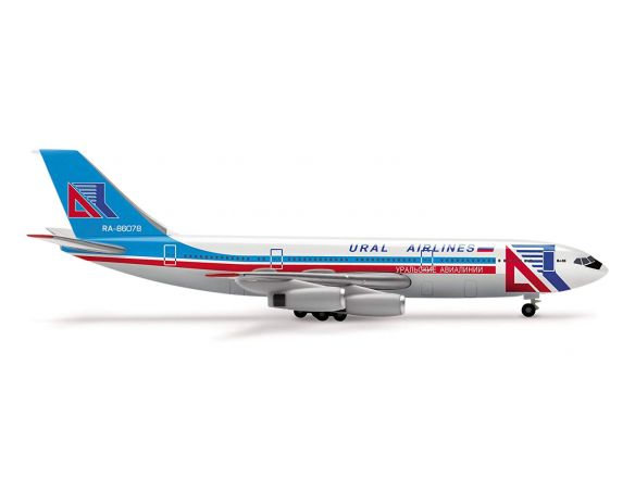 Herpa 515641 Ural Airlines Ilyushin IL-86 1:500 Aereo Modellino
