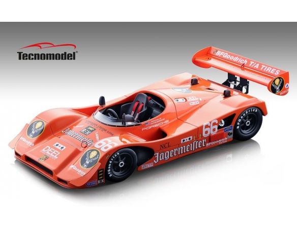 Tecnomodel TMD18134D PORSCHE 966 IMSA N.66 GP MIAMI 1991 PAUL-GONZALES 1:18 Modellino