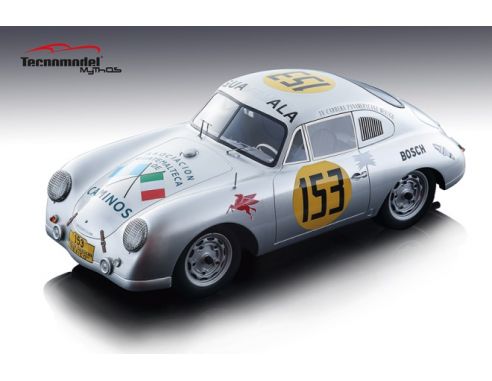 Tecnomodel TMD1895C PORSCHE 356 SL N.153 DNF CARRERA PANAM.1953 G.S.CONTRERAS-O.ALFONSO 1:18 Modellino