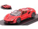 Looksmart LS496B FERRARI 488 PISTA SPIDER ROSSO CORSA W/BLACK STRIPES 1:43 Modellino