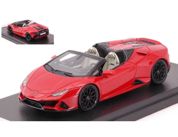 Looksmart LS502E LAMBORGHINI HURACAN EVO SPYDER BIA RED 1:43 Modellino