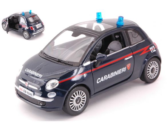 New Ray NY71363 FIAT NUOVA 500 CARABINIERI 1:24 Modellino