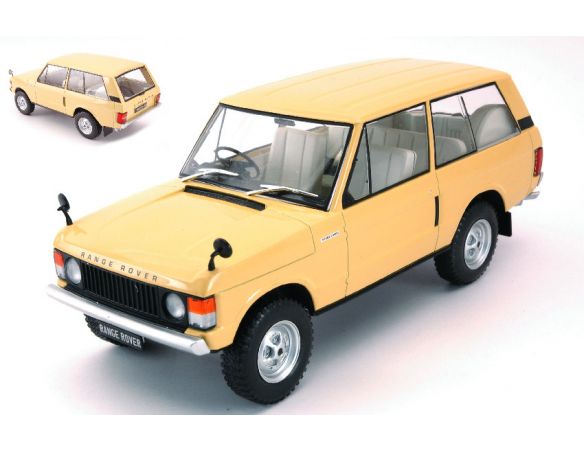 White Box WB124030 LAND ROVER RANGE ROVER 3.5 V8 1972 BEIGE 1:24 Modellino