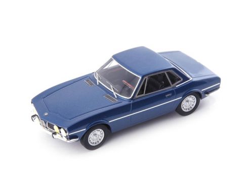 Autocult ATC06034 BMW 1600TI COUPE PAUL BRACQ 1969 BLUE 1:43 Modellino