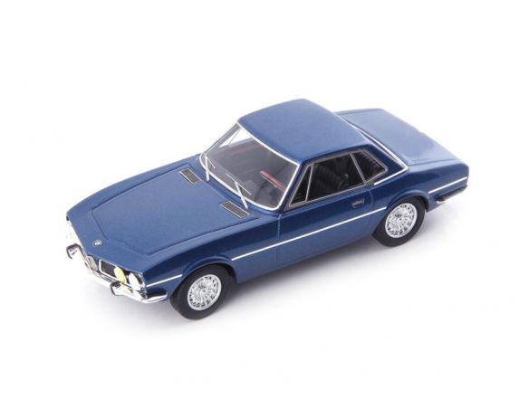 Autocult ATC06034 BMW 1600TI COUPE PAUL BRACQ 1969 BLUE 1:43 Modellino