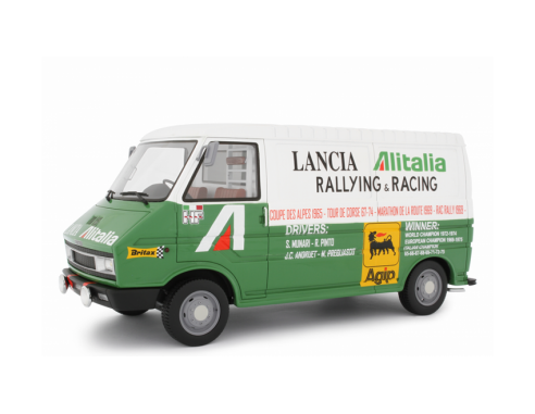 LAUDO RACING LM107A1 FIAT 242 ASSISTENZA LANCIA 1974 1:18 Modellino
