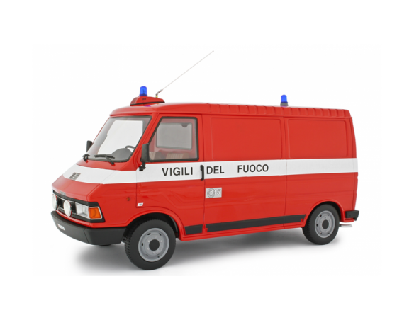 LAUDO RACING LM107BVF FIAT 242 VIGILI DEL FUOCO 1984 1:18 Modellino