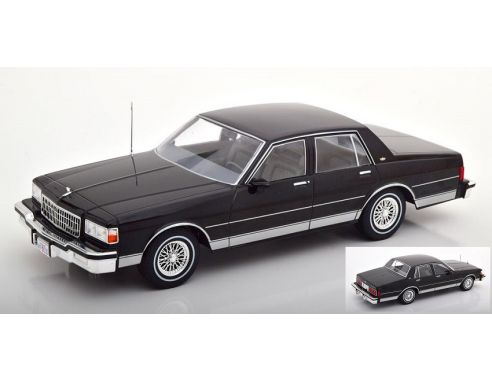 MODELCARGROUP MCG18113 CHEVROLET CAPRICE 1987 BLACK 1:18 Modellino