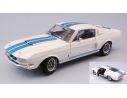 Solido SL1802901 FORD MUSTANG GT500 1967 WHITE W/BLUE STRIPES 1:18 Modellino