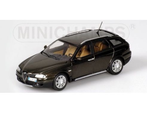 MINICHAMPS 400120410 ALFA ROMEO 156 CROSSWAGON 2004 OLIVE METALLIC Modellino