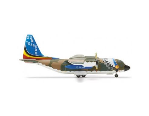 Herpa 509497 Belgian Air Force Lockheed C-130 Hercules "20 Years 20 Sqn" 1:500